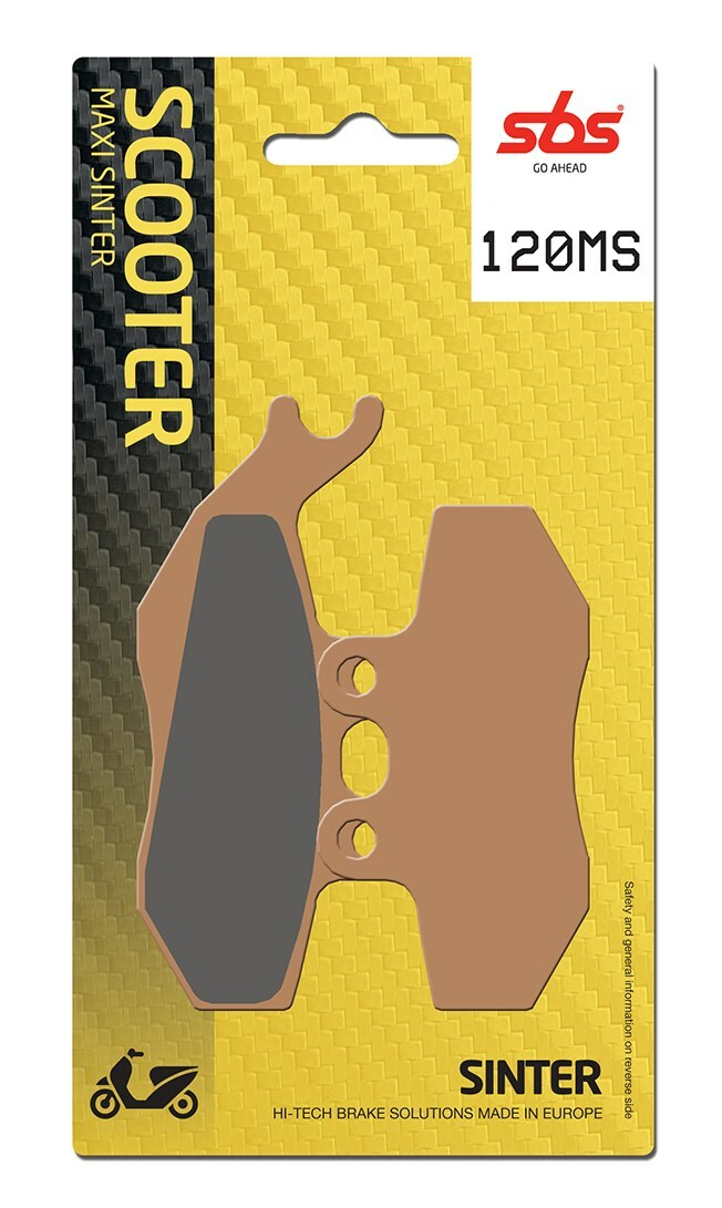 Plaquettes de freins SBS 120MS 689