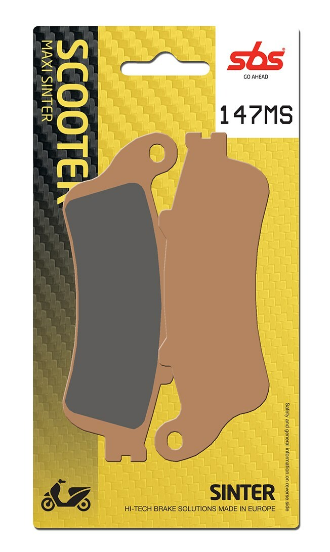 Plaquettes de freins SBS 147MS 722