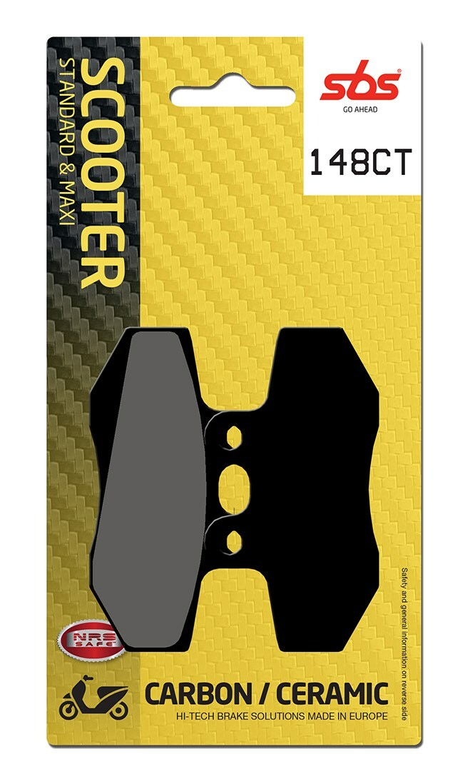 Plaquettes de freins SBS 148CT