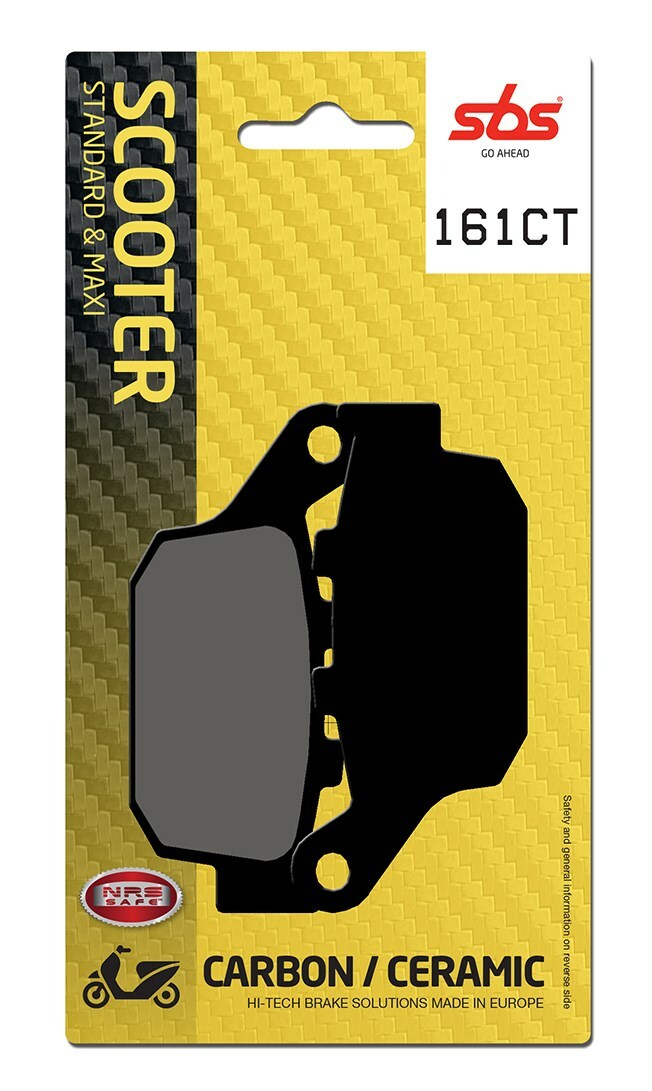 Plaquettes de freins SBS 161CT 614