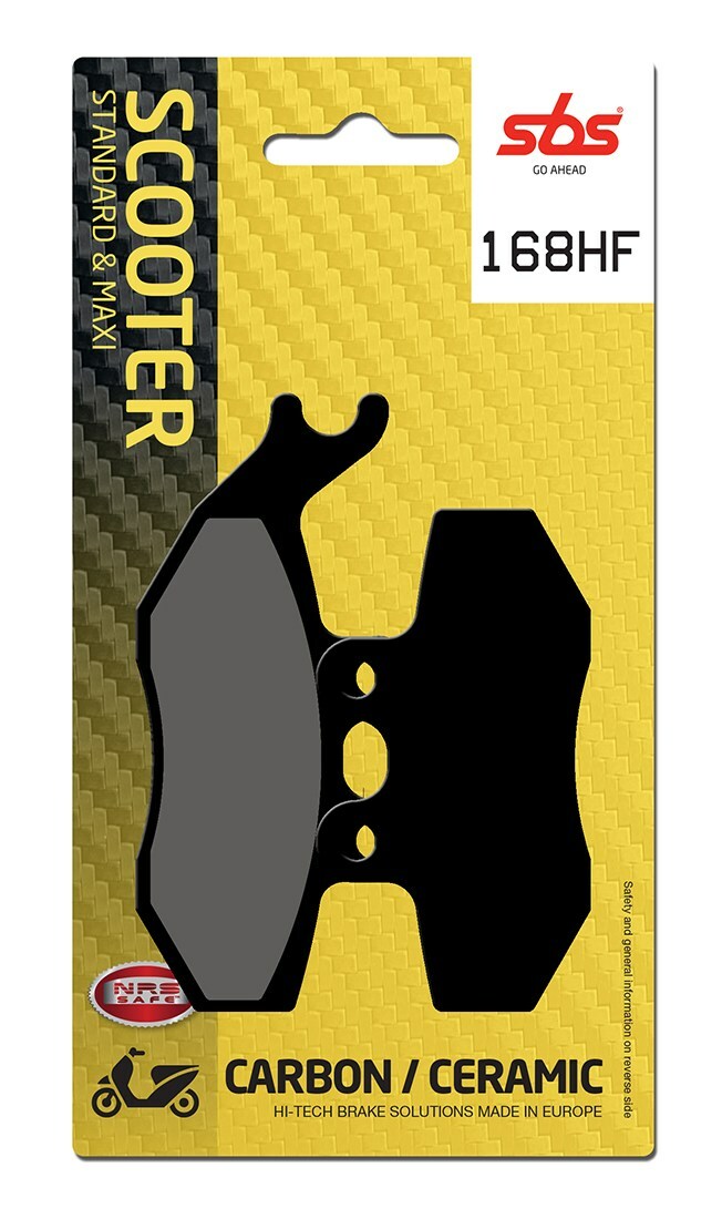 Plaquettes de freins SBS 168 HF 774HF