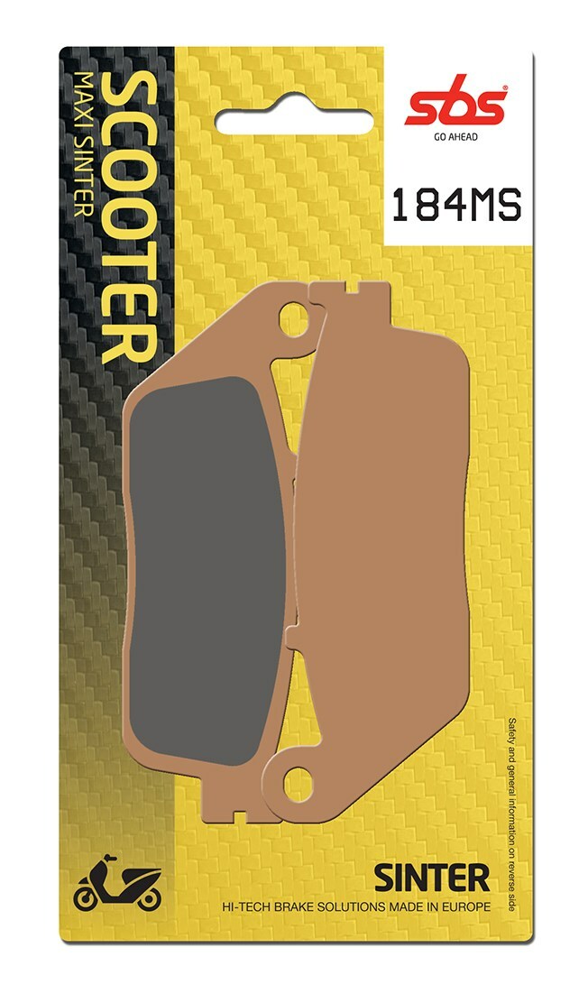 Plaquettes de freins SBS 184MS 811