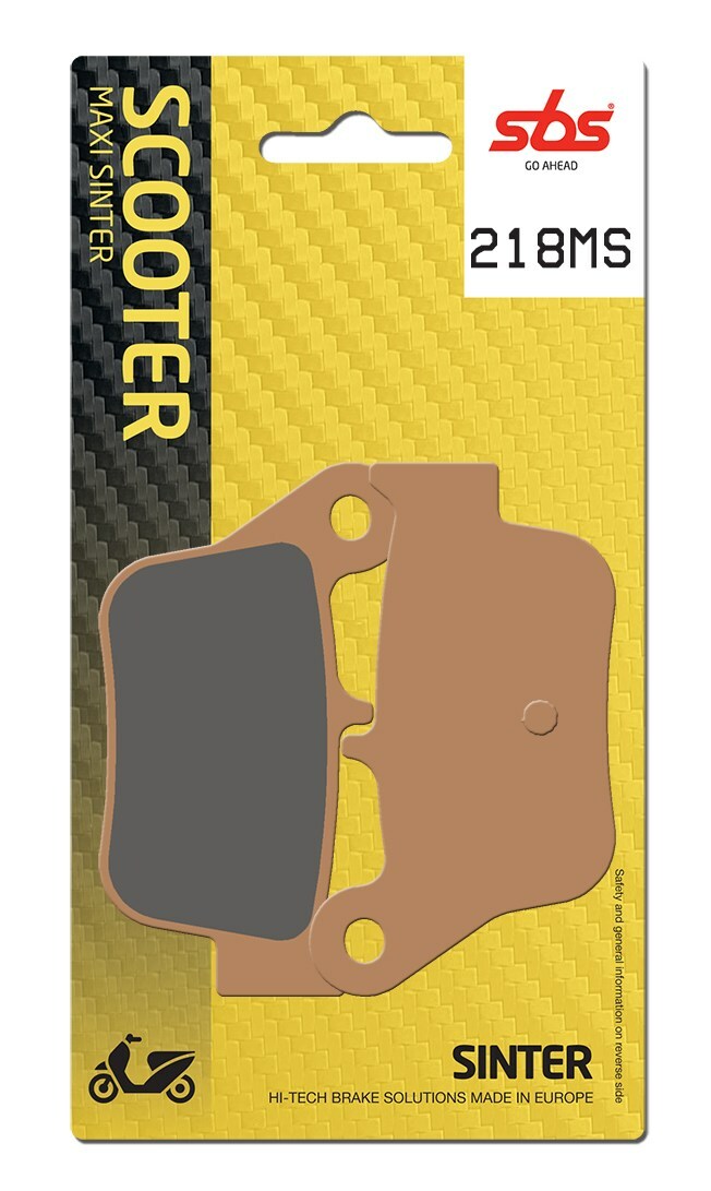 Plaquettes de freins SBS 218MS