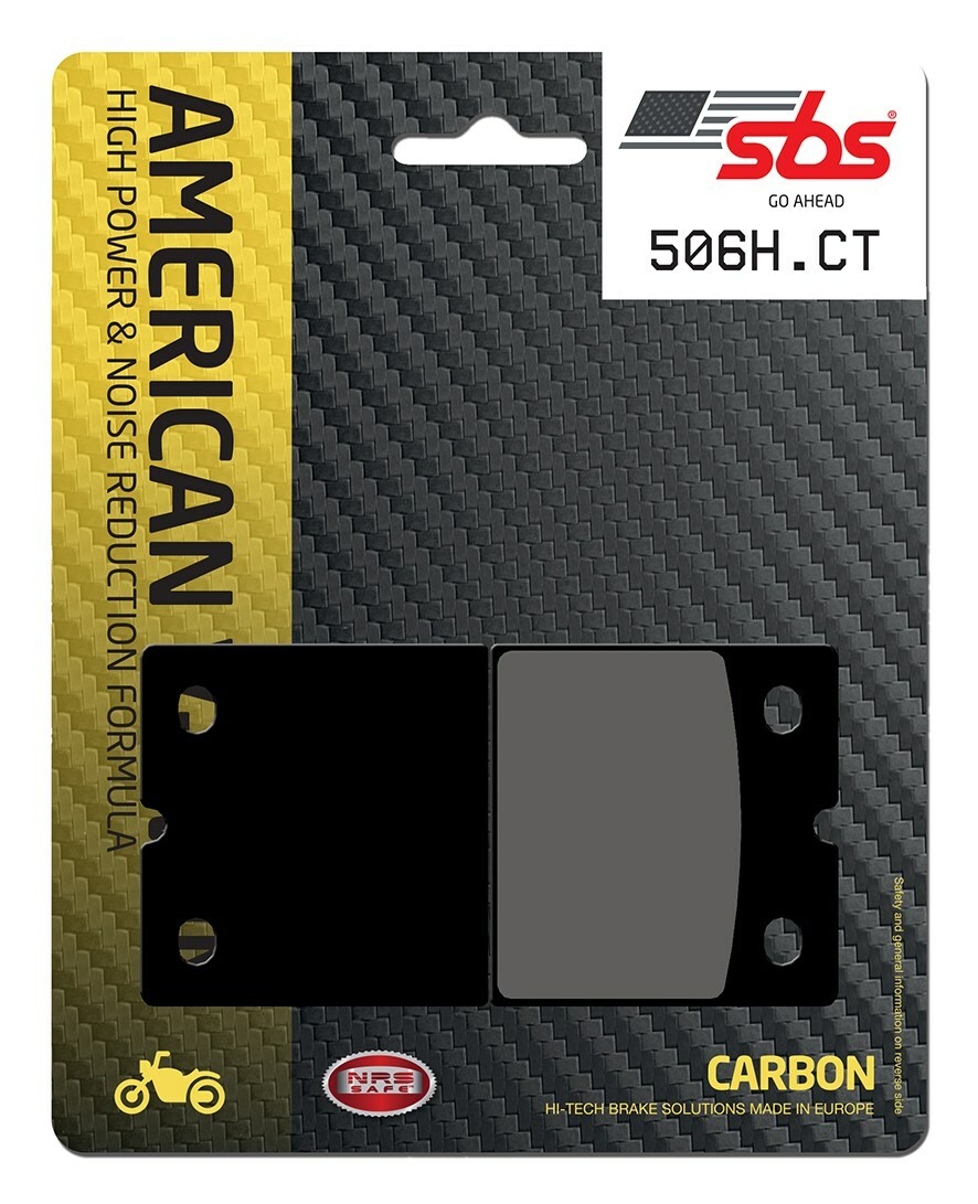 Plaquettes de freins SBS 506H CT RQ
