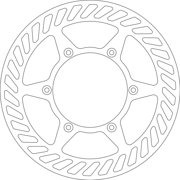 Disque de frein Rond SBS 5133