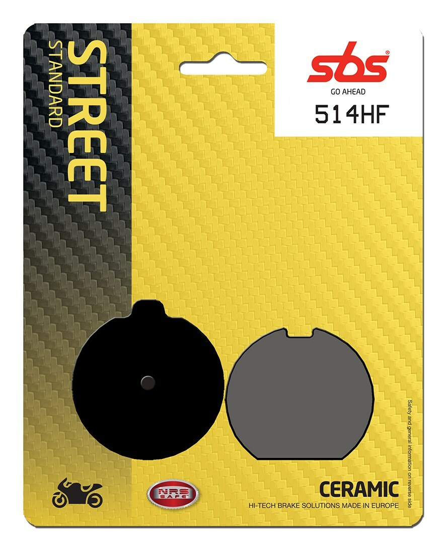 Plaquettes de freins SBS 514HF