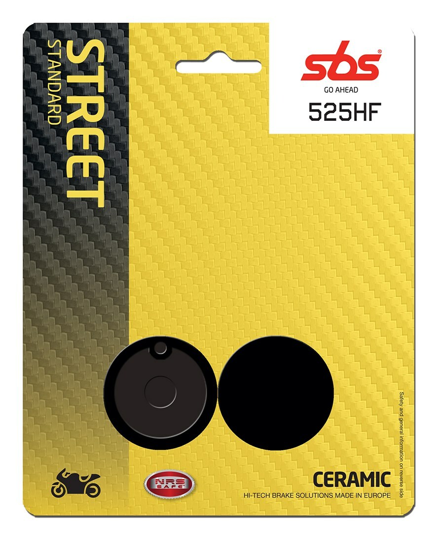 Plaquettes de freins SBS 525HF