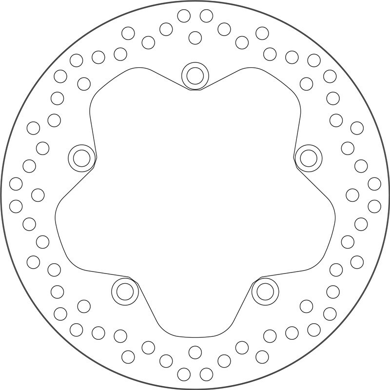 Disque de frein Rond SBS 5356