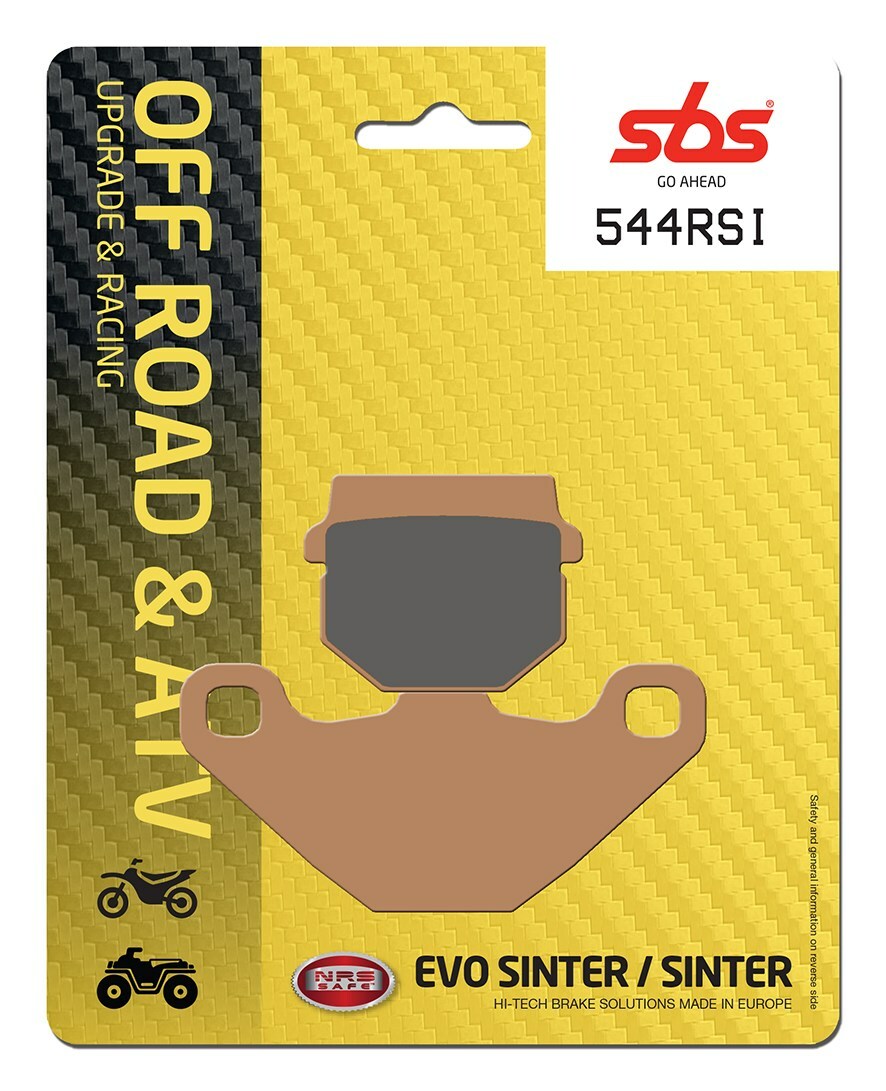 Plaquettes de freins SBS 544RSI