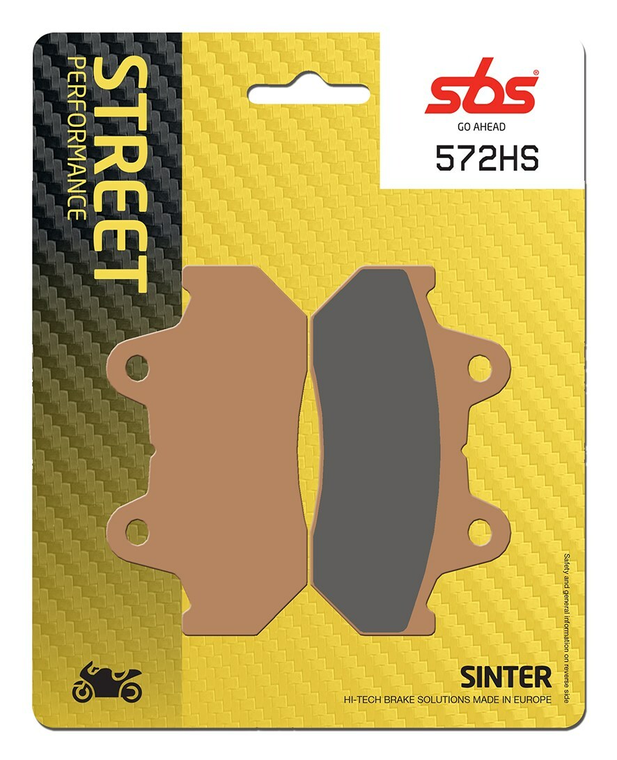 Plaquettes de freins SBS 572 HS