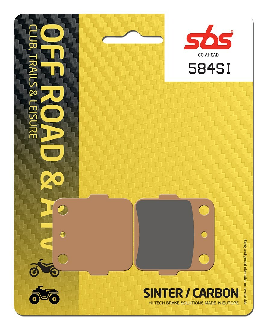 Plaquettes de freins SBS 584SI