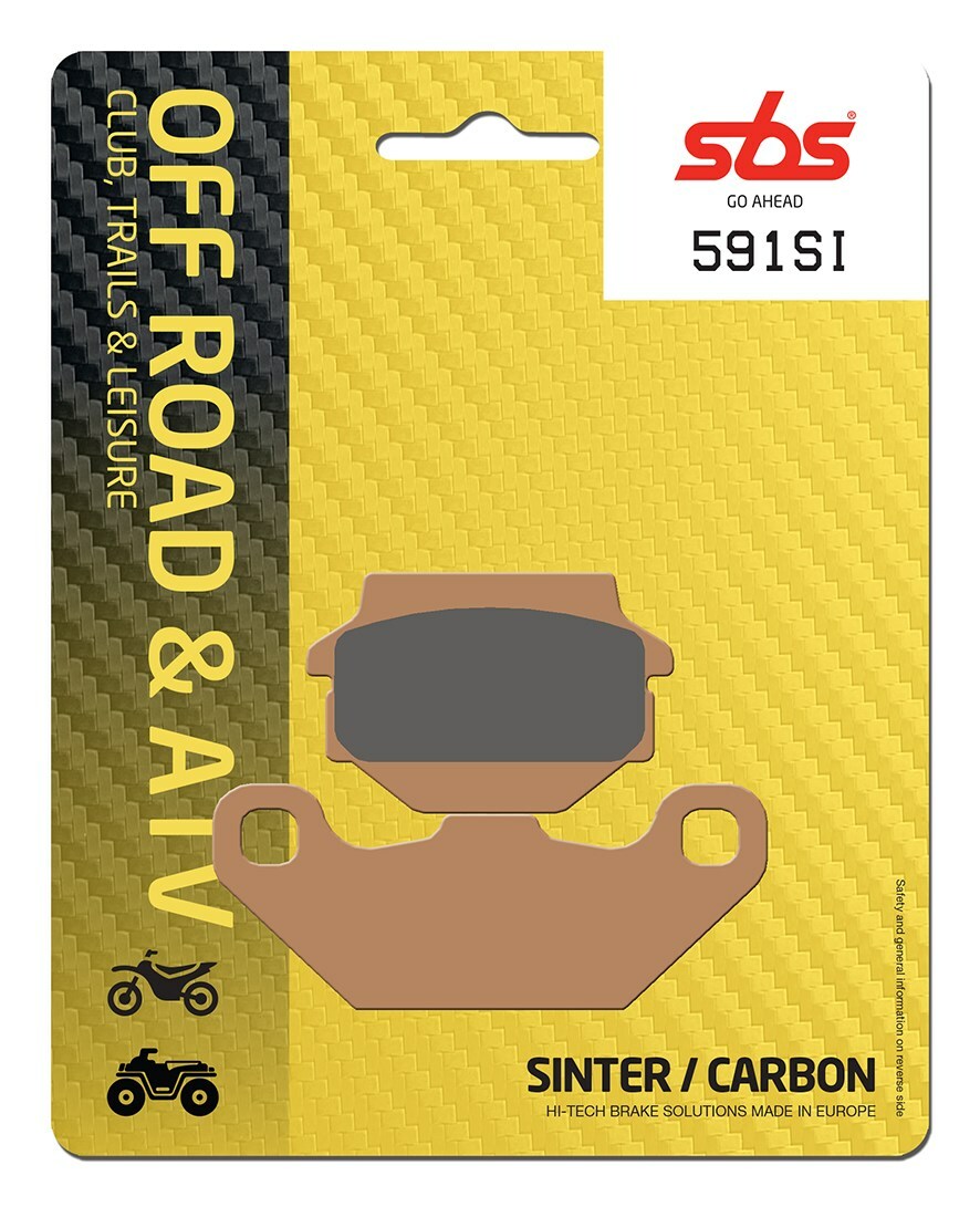 Plaquettes de freins SBS 591SI