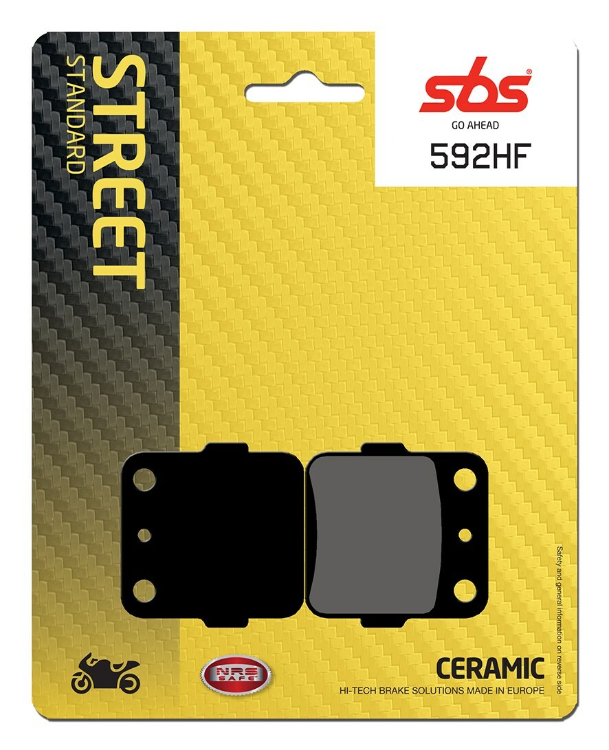 Plaquettes de freins SBS 592HF