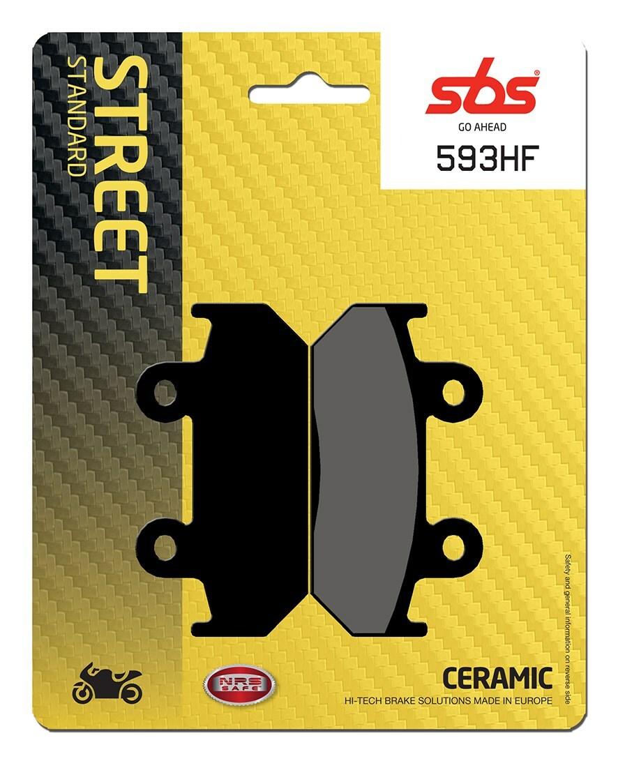 Plaquettes de freins SBS 593HF