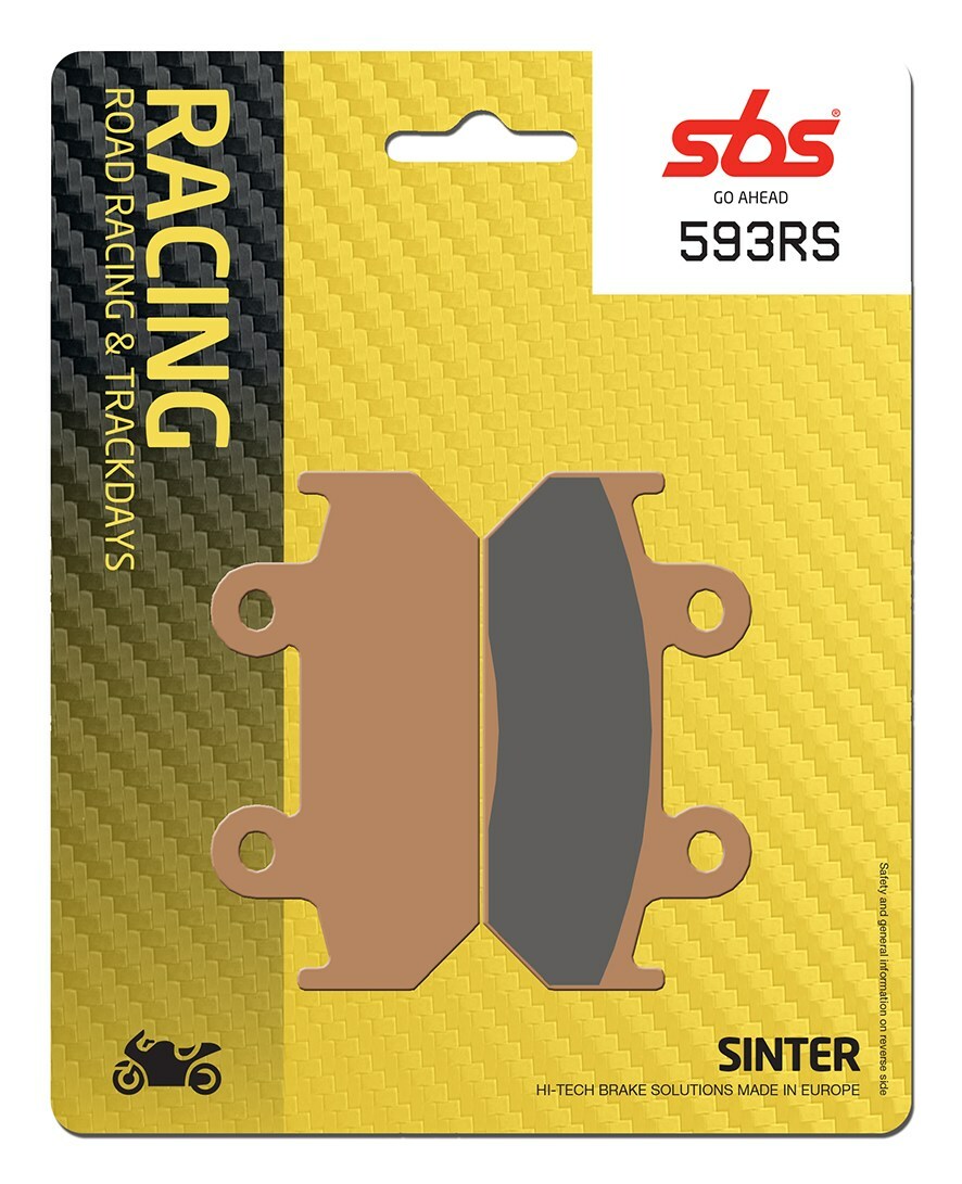 Plaquettes de freins SBS racing 593RS