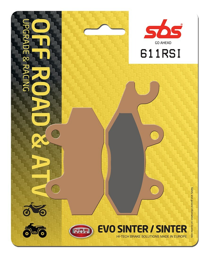 Plaquettes de freins SBS 611RSI
