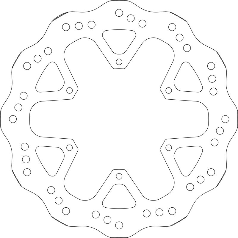 Disque de frein Wave SBS 6357