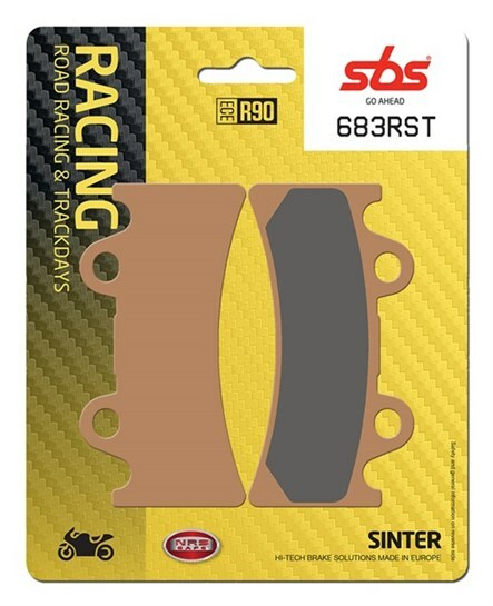 Plaquettes de freins SBS 683 RST