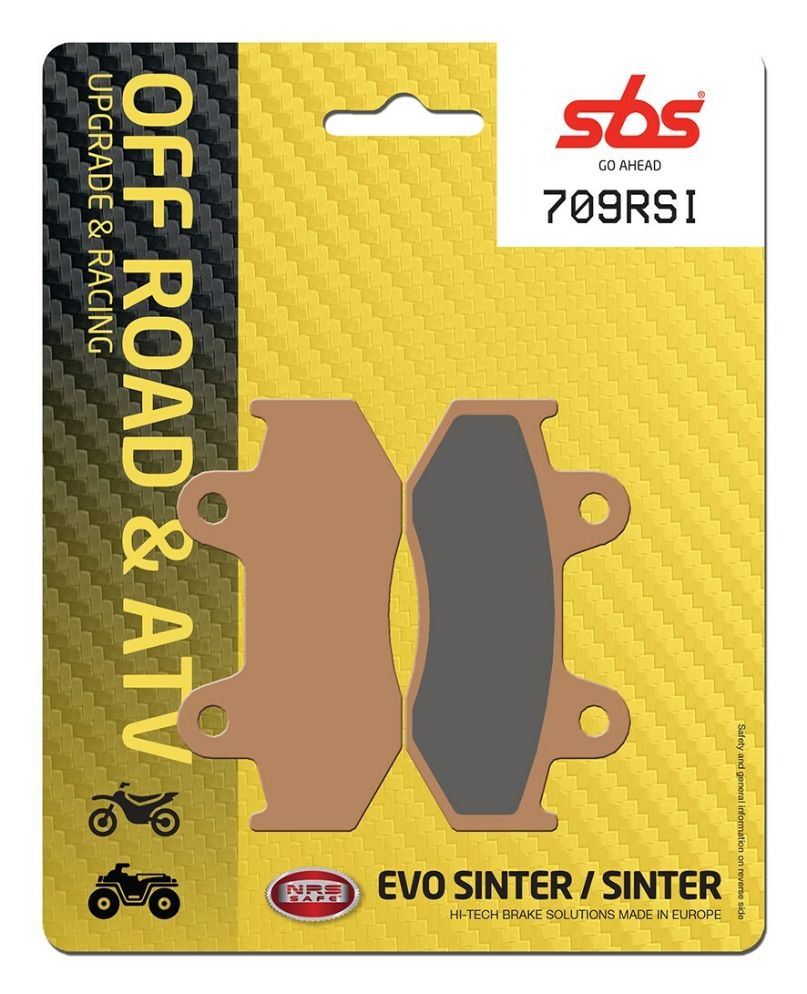 Plaquettes de freins SBS 709RSI