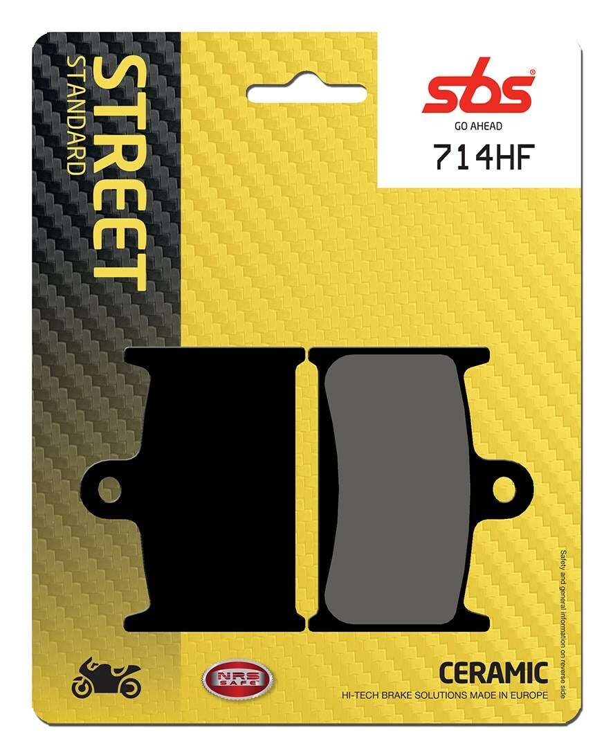 Plaquettes de freins SBS 714HF