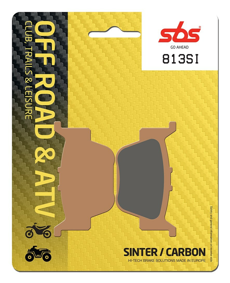 Plaquettes de freins SBS 813SI