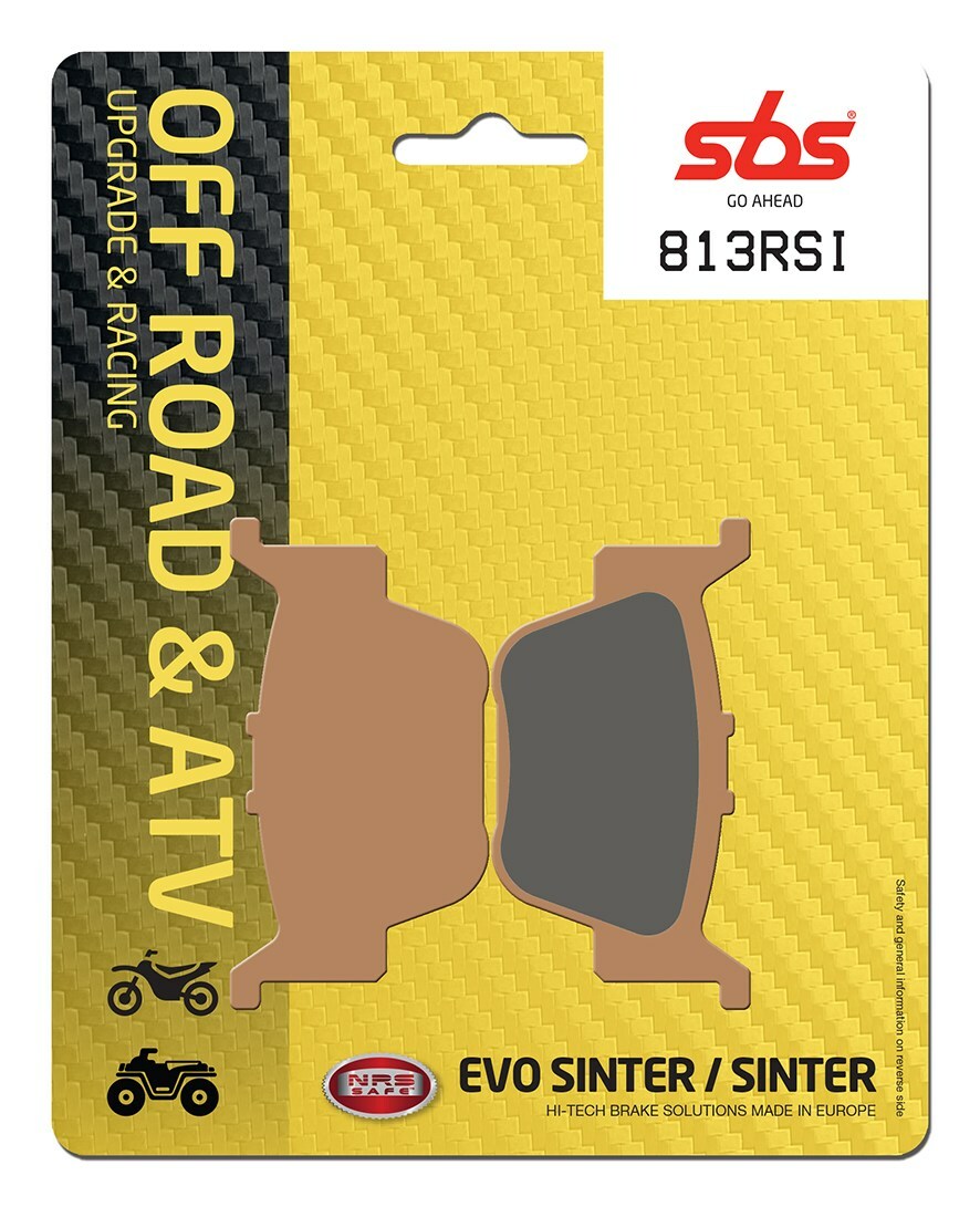 Plaquettes de freins SBS 813RSI