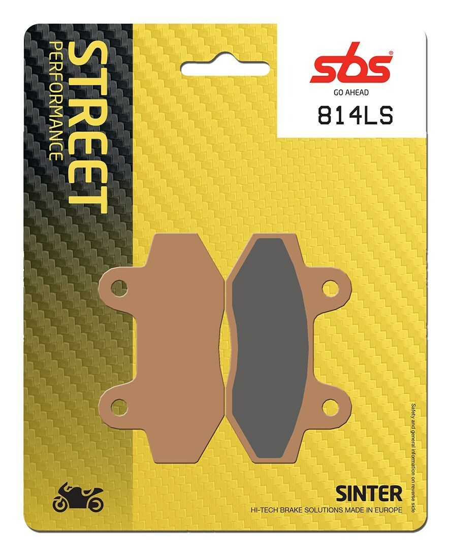 Plaquettes de freins SBS 814LS
