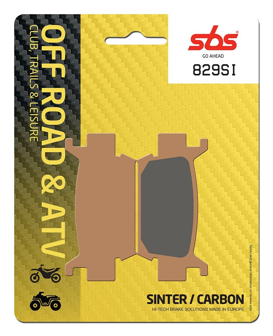 Plaquettes de freins SBS 829SI