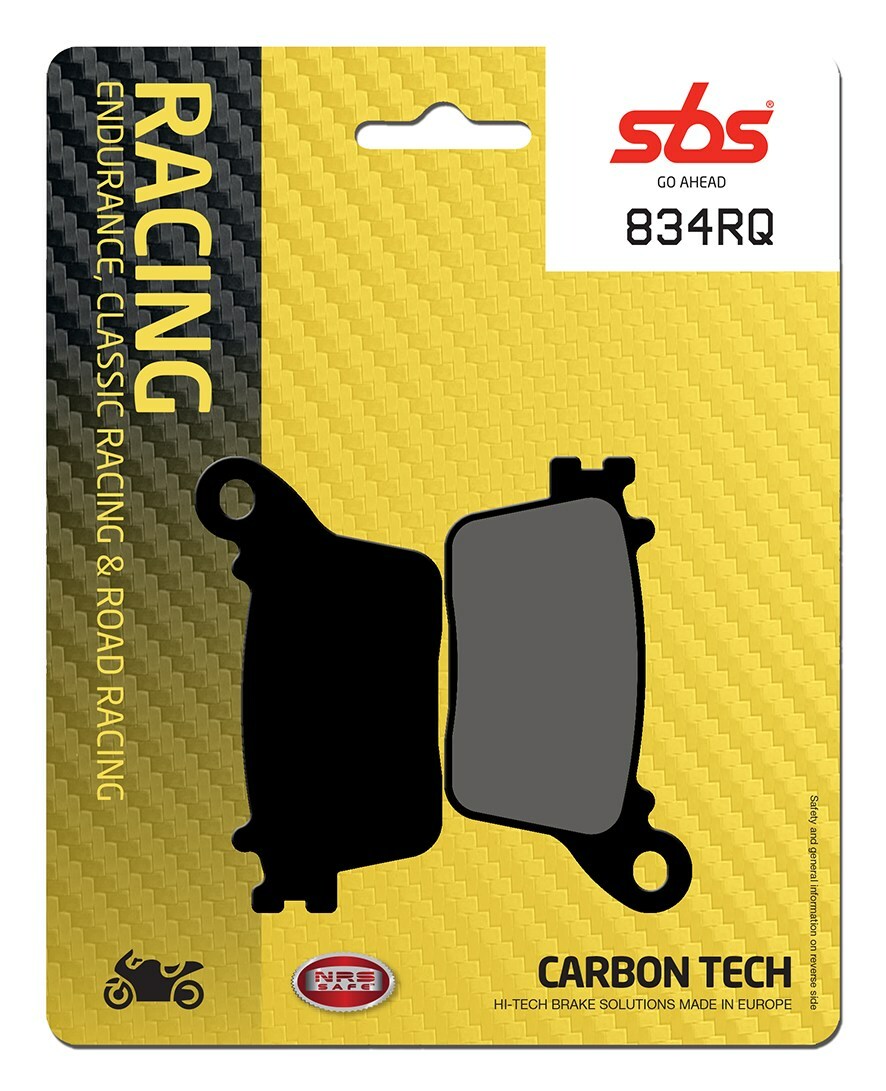 Plaquettes de freins SBS 834 RQ