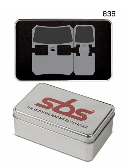Plaquettes de freins SBS 839 DS - 1