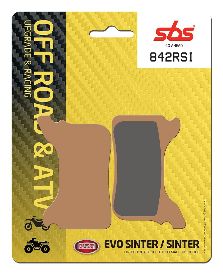Plaquettes de freins SBS 842RSI