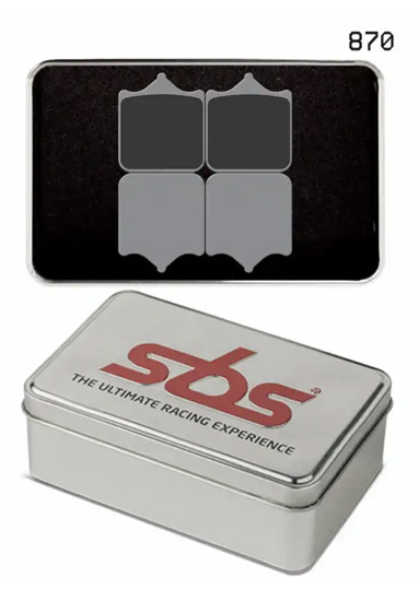 Plaquettes de freins SBS 870 DS – 1