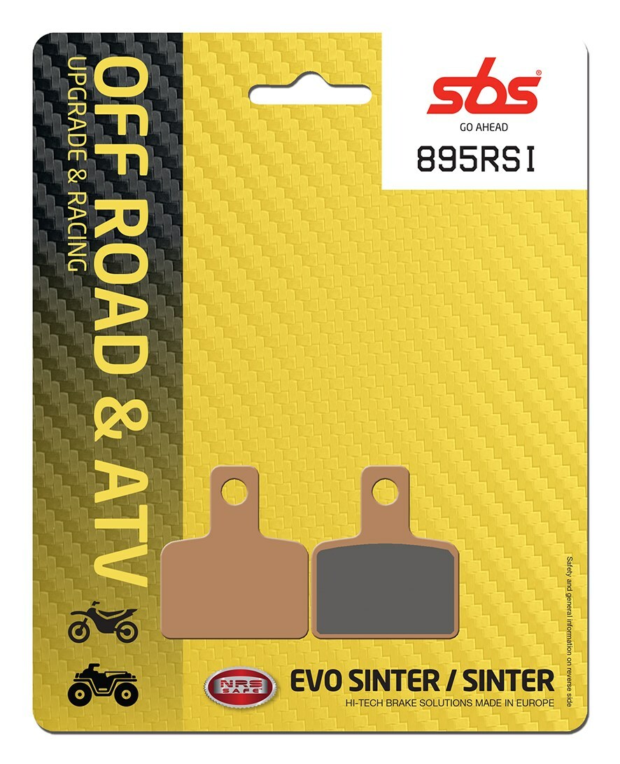 Plaquettes de freins SBS 895RSI