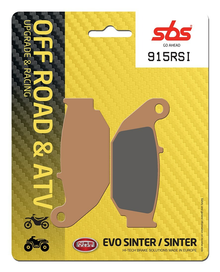 Plaquettes de freins SBS 915RSI