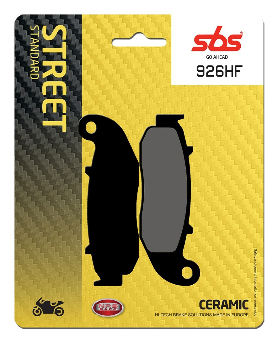 Plaquettes de freins SBS 926HF