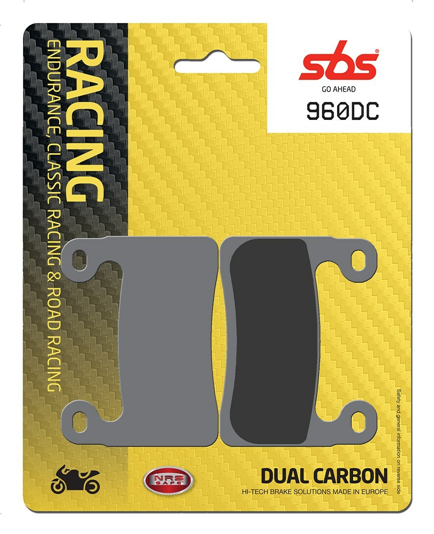 Plaquettes de freins SBS 960DC