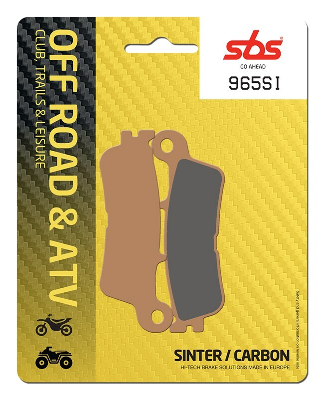 Plaquettes de freins SBS 965SI