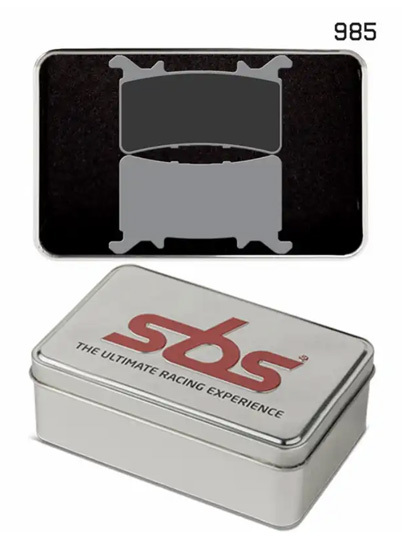 Plaquettes de freins SBS 985 DS - 2