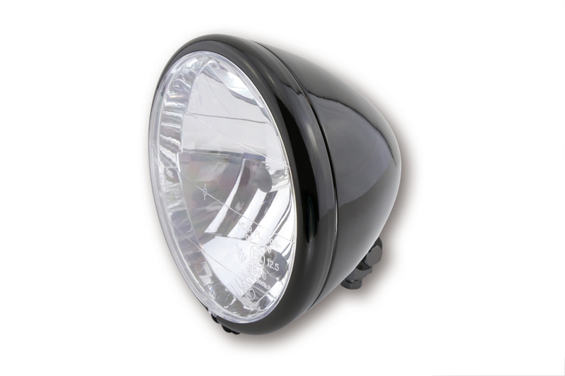 Phare avant Shin Yo El Paso 6 1/2" noir brillant