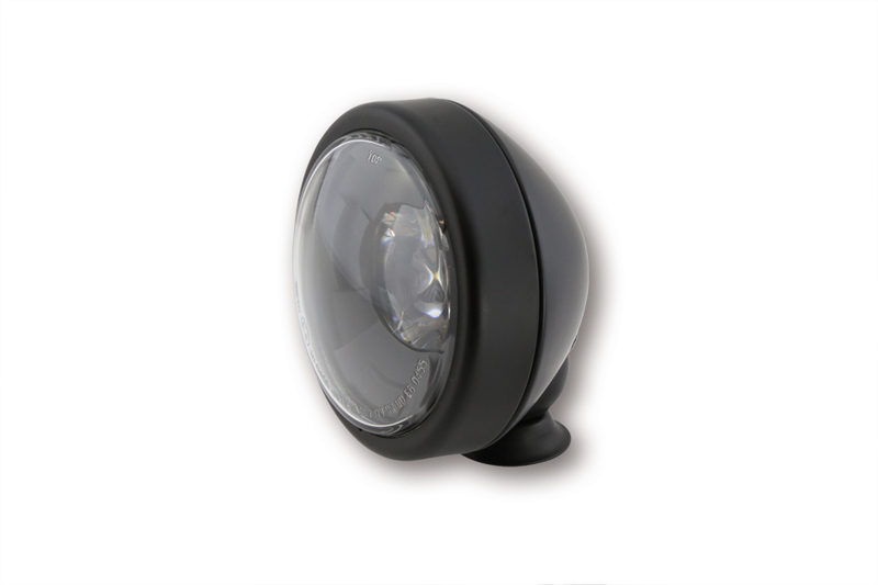 Phare avant Shin Yo de route LED 4" pouces noir mat