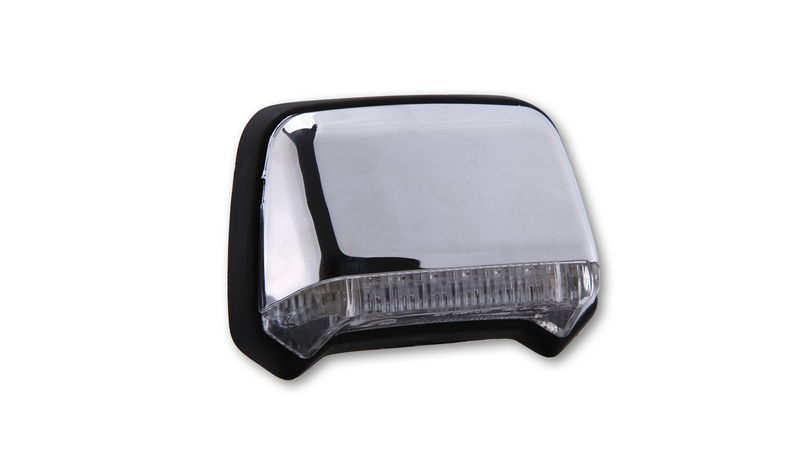 Feux arrière Shin Yo à LED corps chromé verre transparent