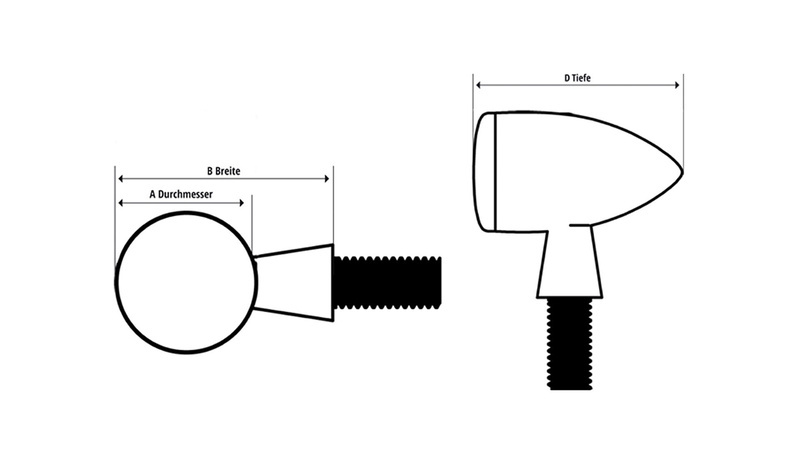 Clignotant Shin Yo LED Vinci