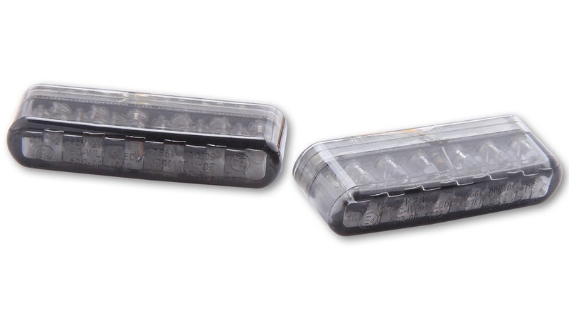 Clignotant Shin Yo LED intégré Shorty,verre teinté