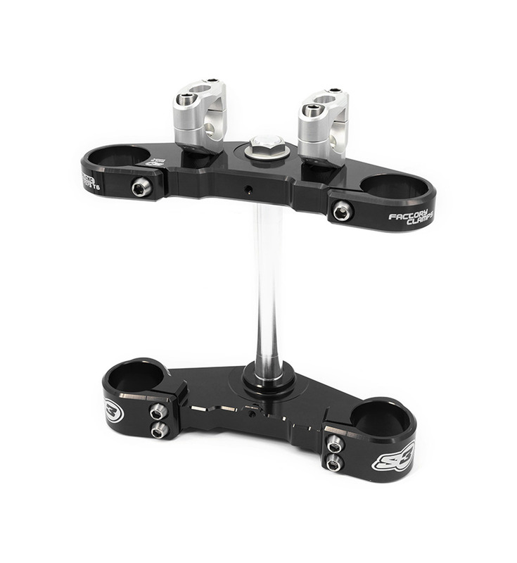 Tés de fourche S3 complet Ø39mm noir