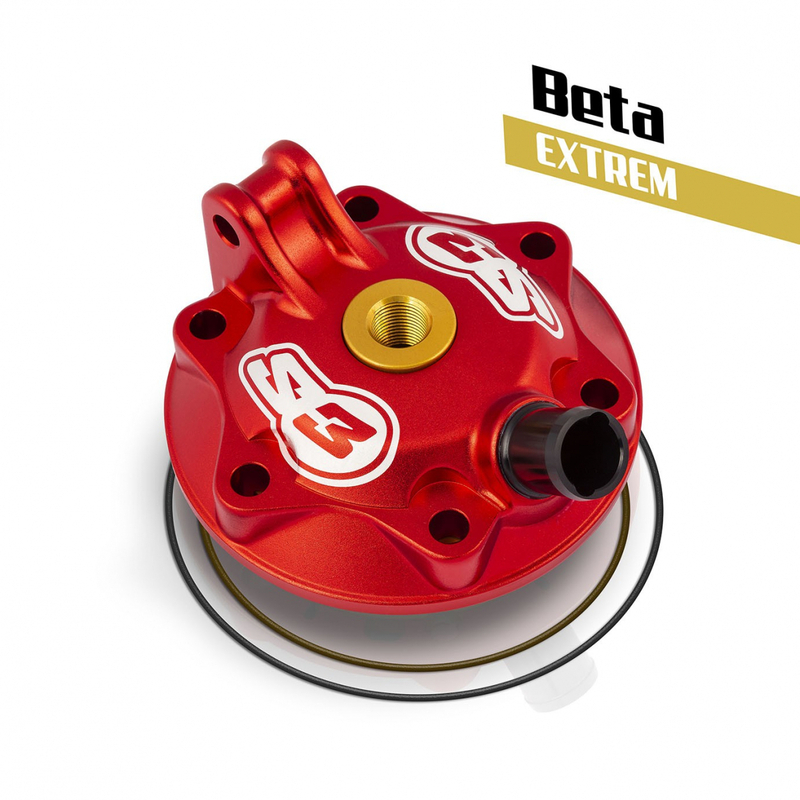 Kit culasse et insert S3 Extreme Enduro basse compression - rouge