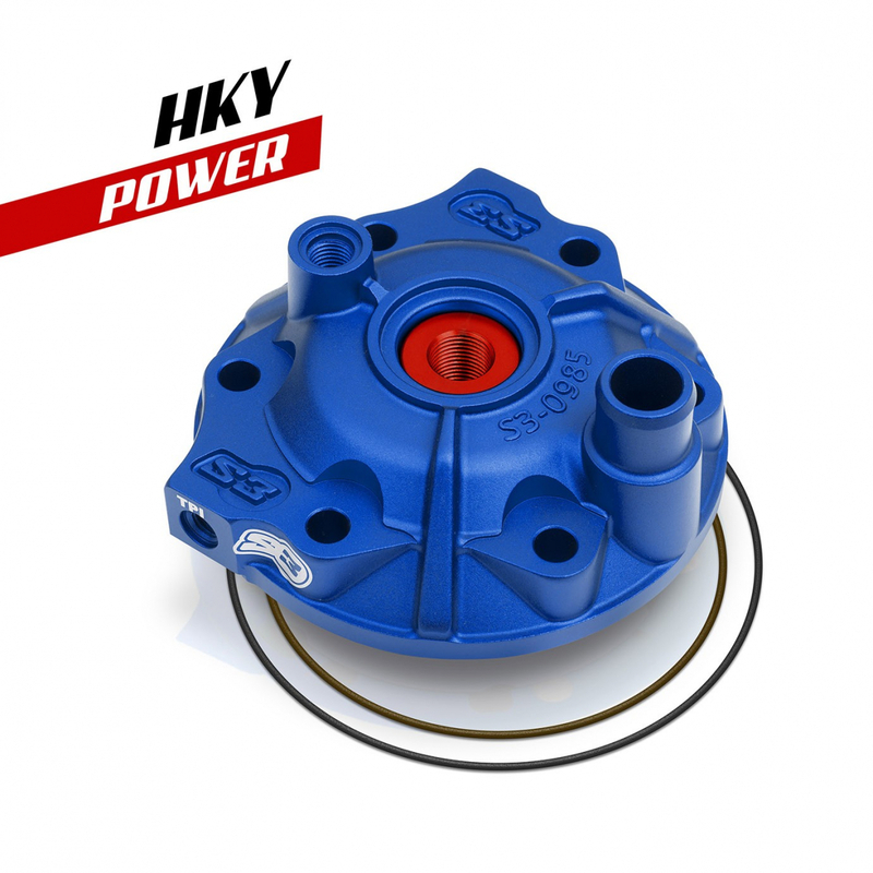 Kit culasse et insert S3 Power haute compression - bleu KTM