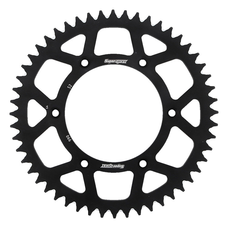 Couronne SuperProx Cour Alu RAL - 990 53 - BLK - Noir 53 dents