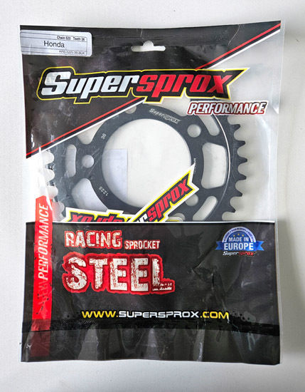 Couronne SuperProx acier RFE - 1225 36 - BLK - Black 36 dents