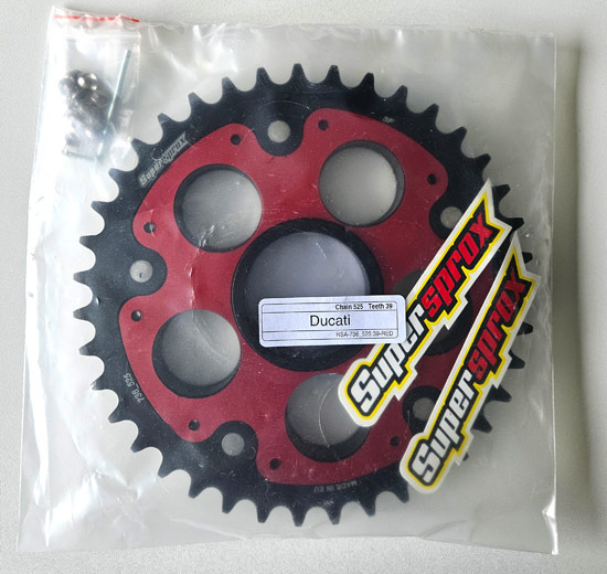 Couronne SuperProx Cour SPX EDGE 736 525 39 ROUGE – Rouge 39 dents