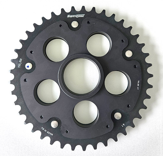 Couronne SuperProx Cour SPX EDGE 733 525 41NOIR – Noir 41 dents
